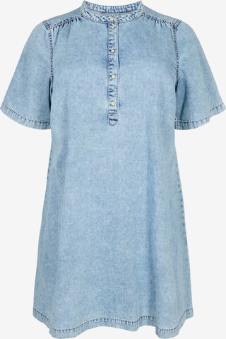 Zizzi Dress in Blue: front