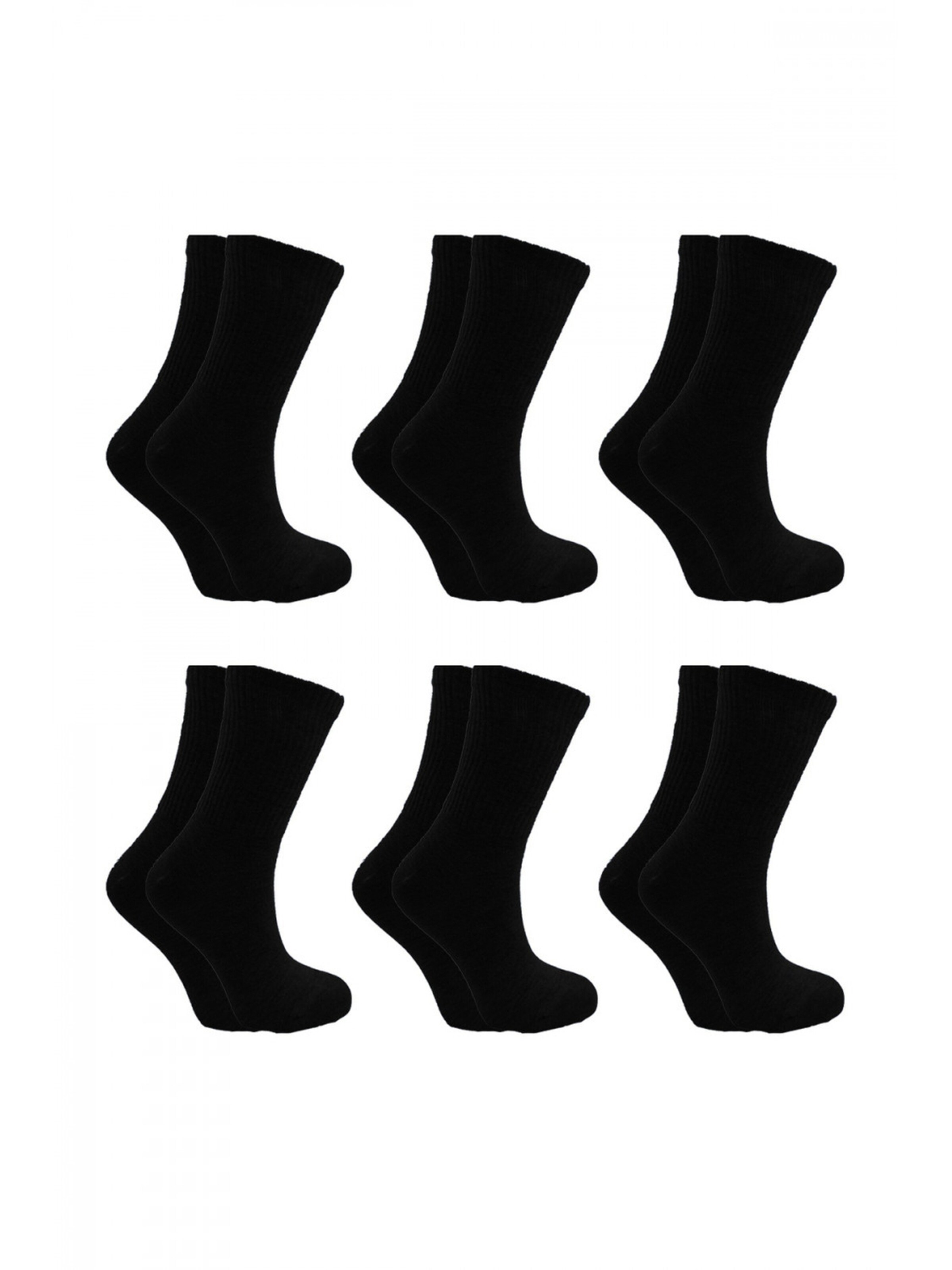 El Sueno Sokken 'Sportsocken' in Zwart: voorkant