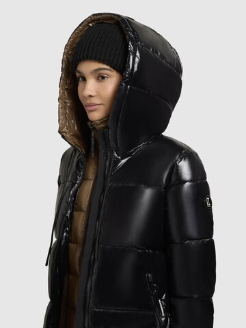 Manteau d’hiver 'Grana-YM' khujo en noir