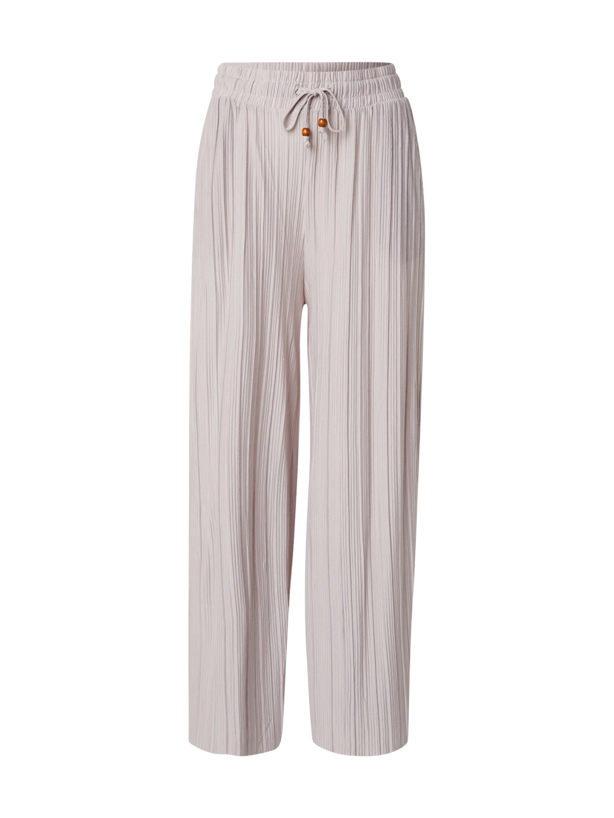 Wide Leg Pantalon Sublevel en beige : devant