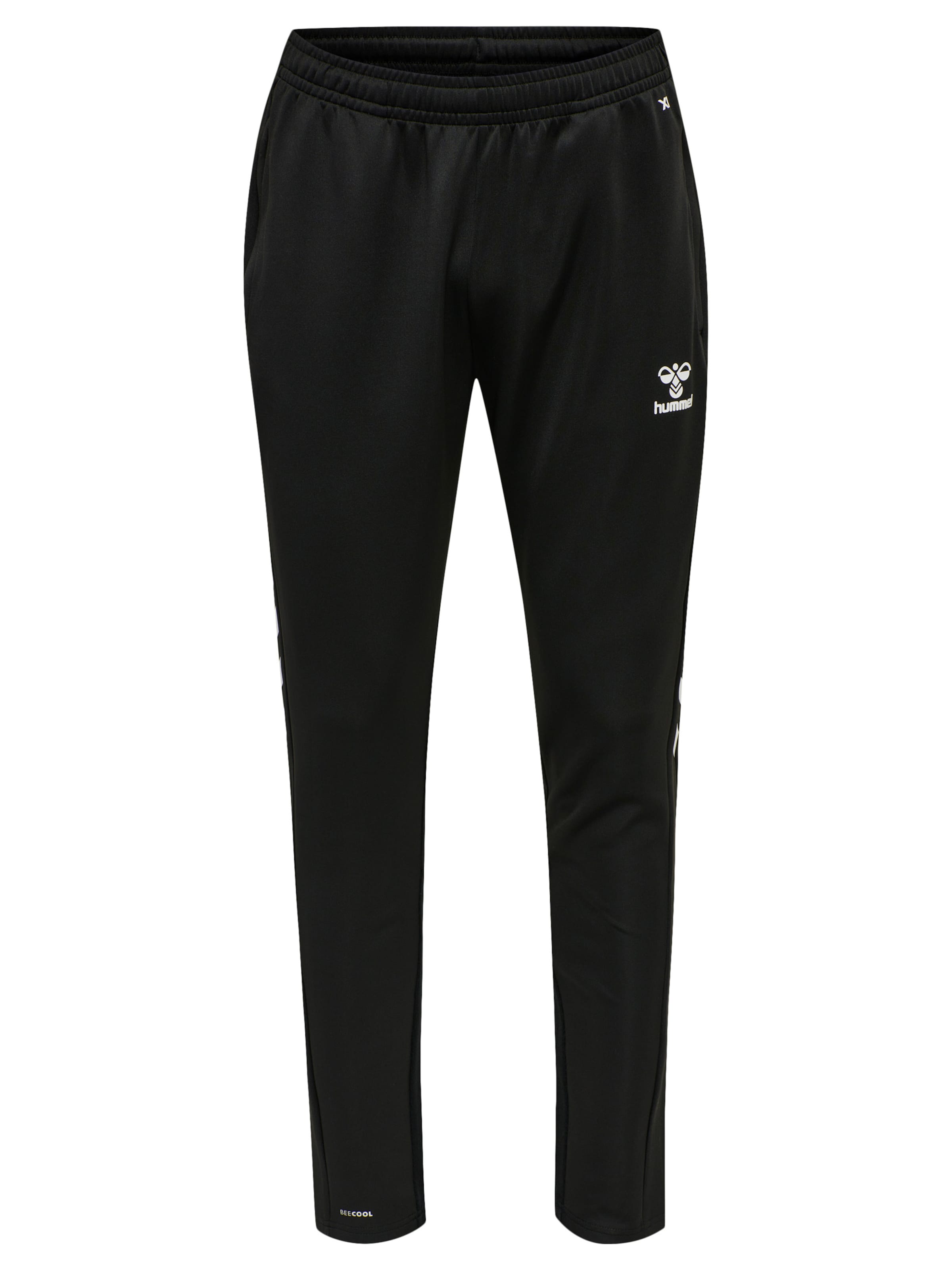 Hummel - Pantalón deportivo en negro: frente