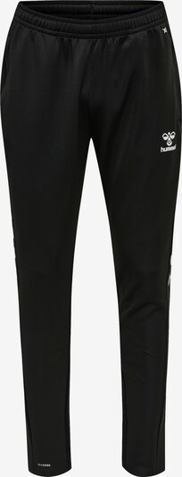 Hummel Pantalon de sport en noir / blanc, Vue avec produit