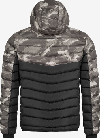 BRAVE SOUL Winter Jacket 'Cyiber' in Grey
