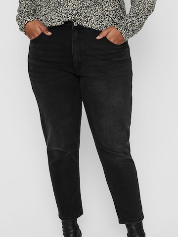 ONLY Carmakoma Regular Jeans in Zwart
