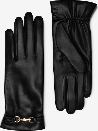 Isabel Bernard Handschuhe in schwarz, Produktansicht