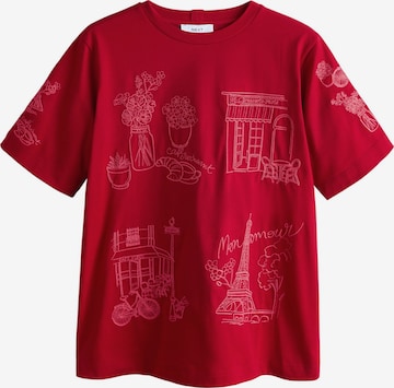 Next Футболка 'Provence' в Красный: спереди