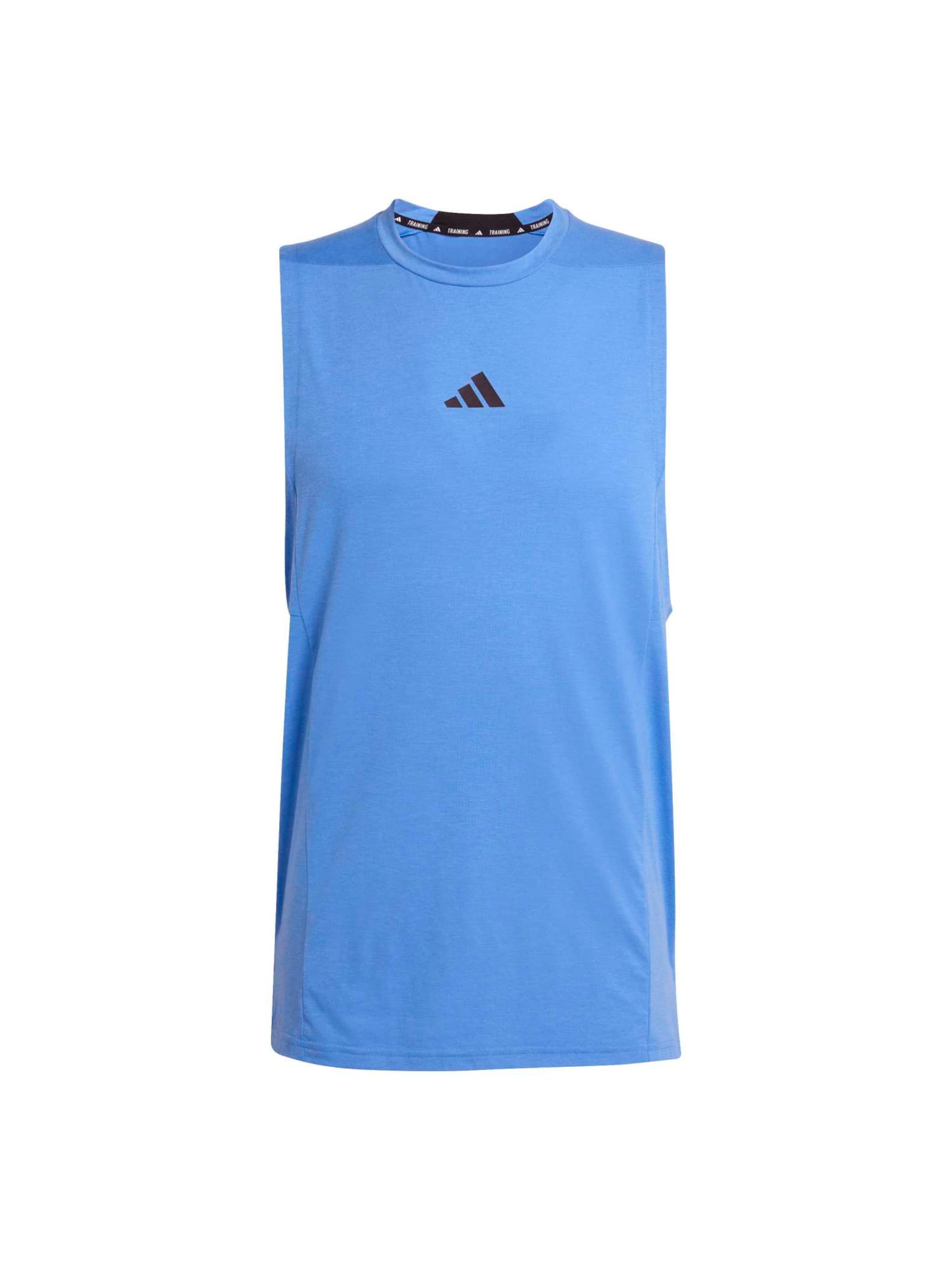 ADIDAS PERFORMANCE Sporttop 'Designed for Training' in azur, Produktansicht