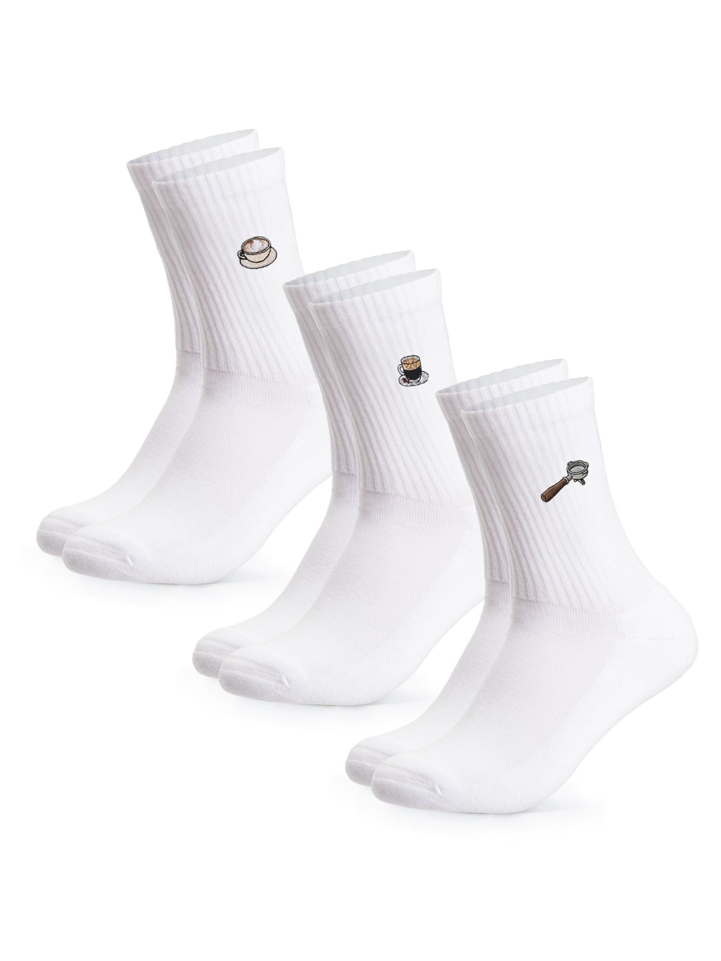Occulto Athletic Socks 'Robin' in Brown: front