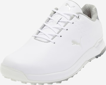 PUMA Athletic Shoes 'Alphacat' in White: front