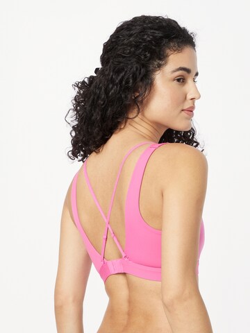 ADIDAS PERFORMANCE Bustier Sport-BH 'Powerimpact Luxe Medium-Support' in Pink