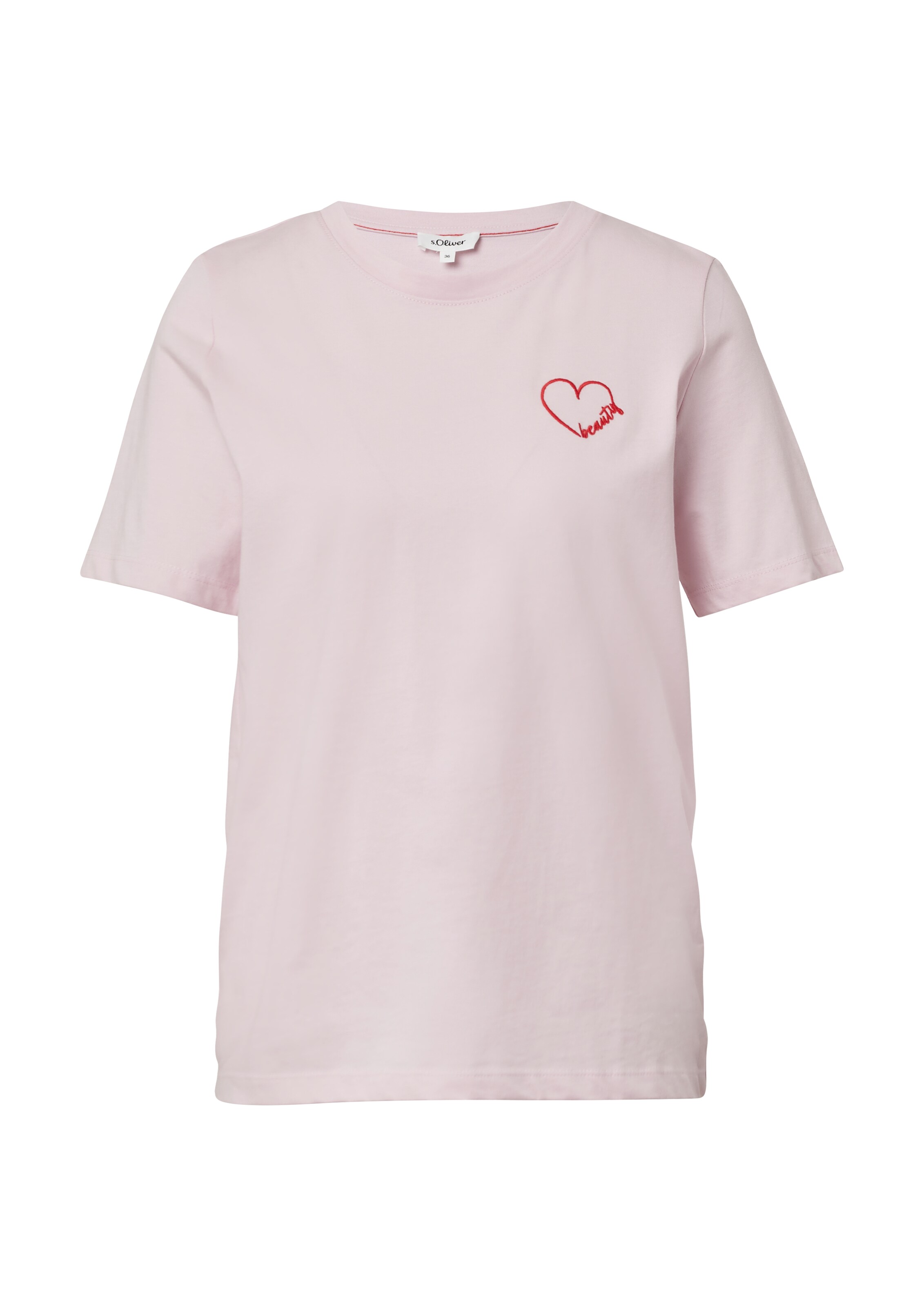 s.Oliver T-Shirt in Pink: Vorderseite