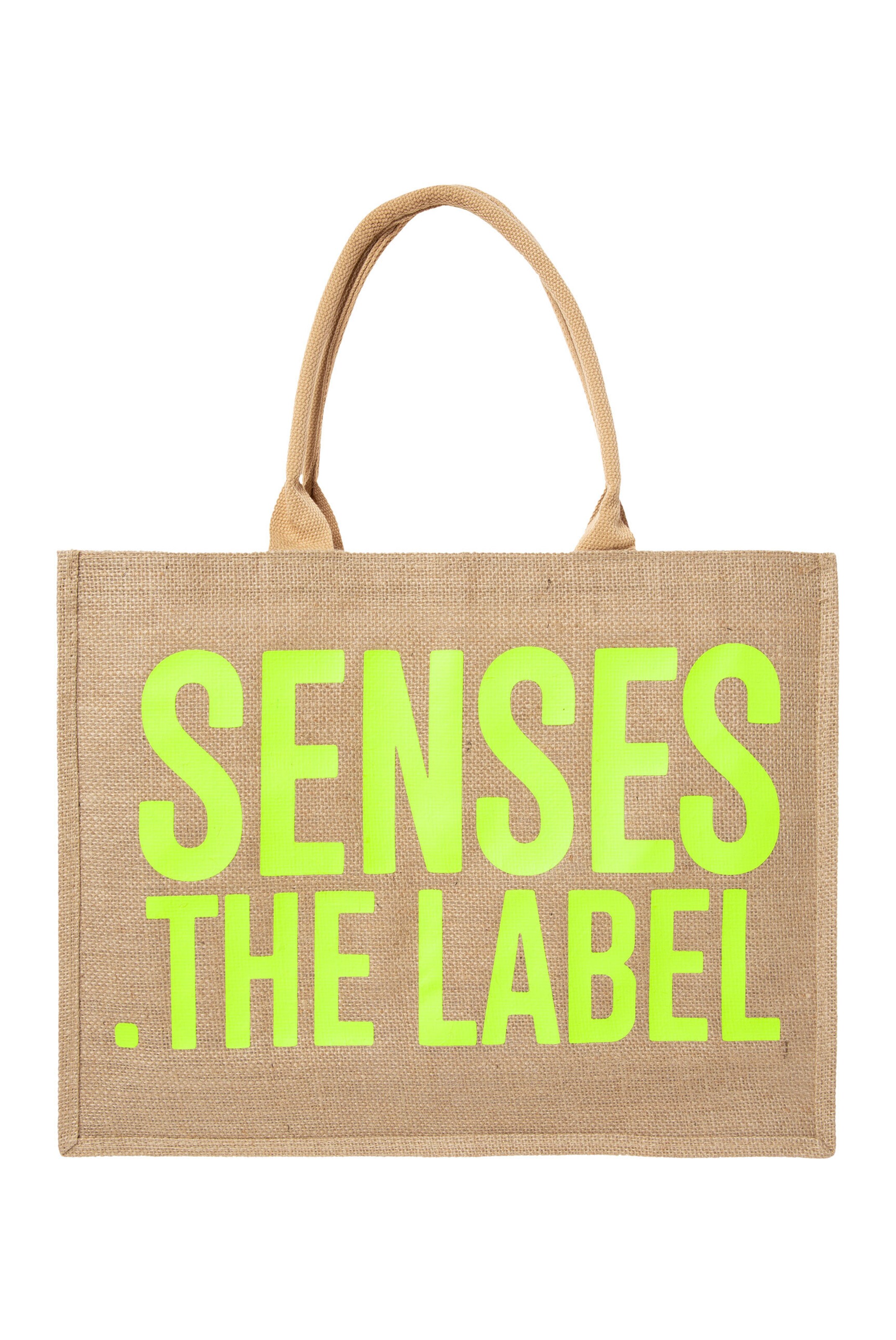 SENSES.THE LABEL Shopper in Beige: front