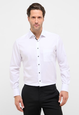 ETERNA Regular fit Business shirt in White: front