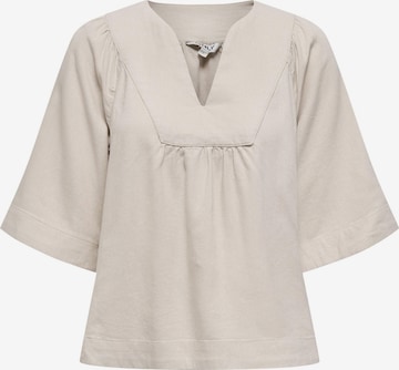 ONLY Bluse 'ONLCaro' i beige: forside