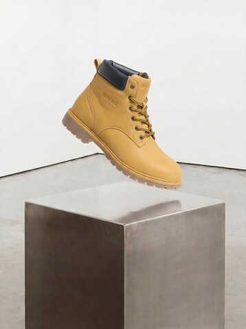 Only & Sons - Botas con cordones 'ONSEVAN' en marrón