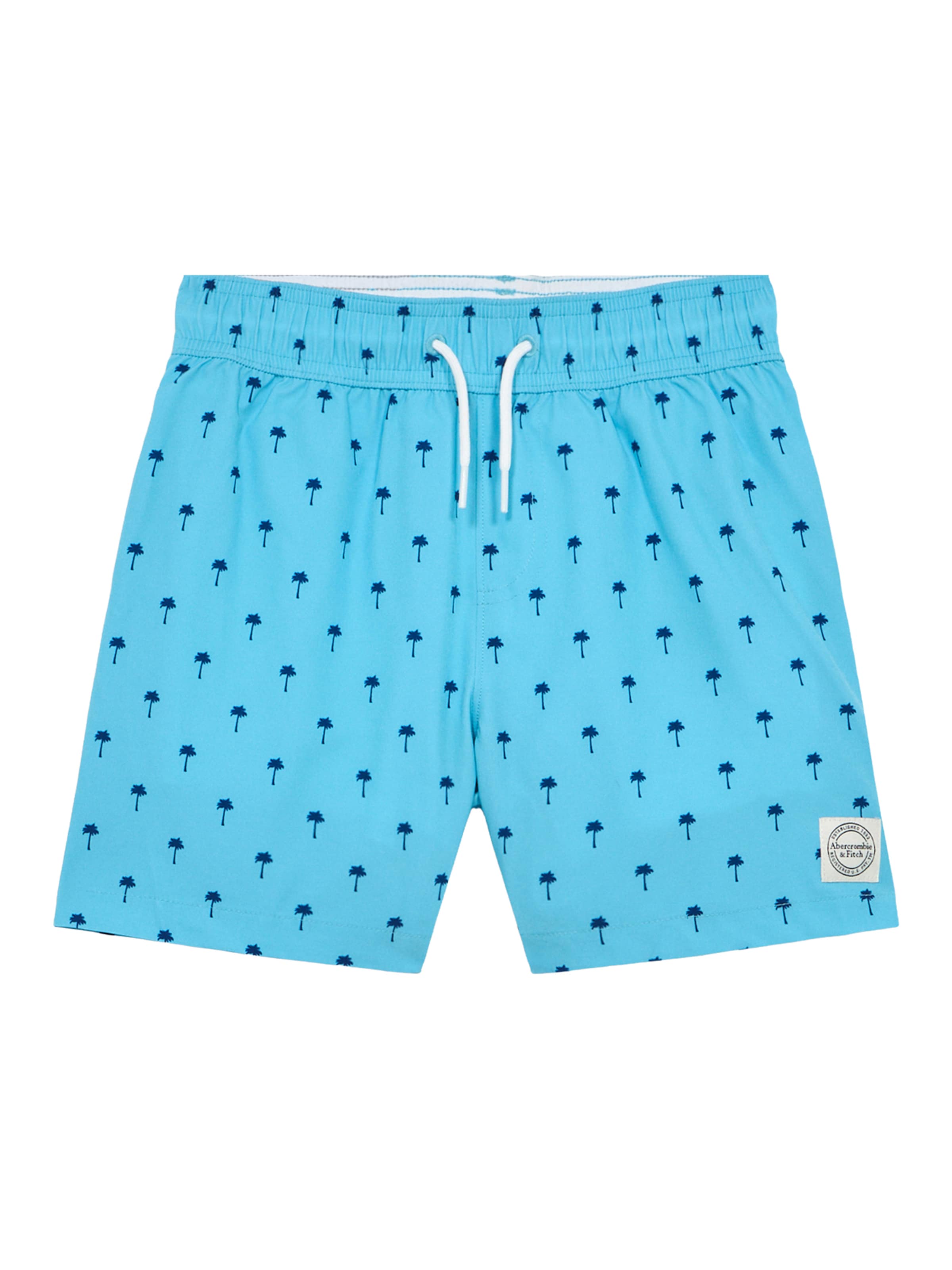Abercrombie & Fitch Szorty kąpielowe 'CORE' w kolorze niebieski: przód