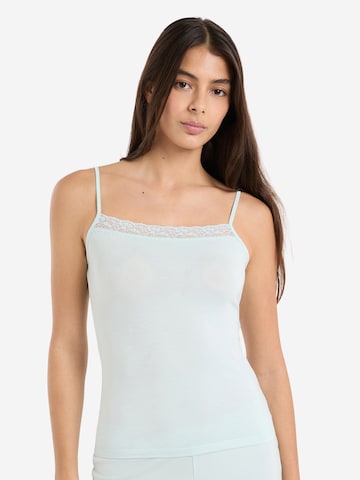 ETAM Schlafshirt 'KITTY' in Blau: Vorderseite