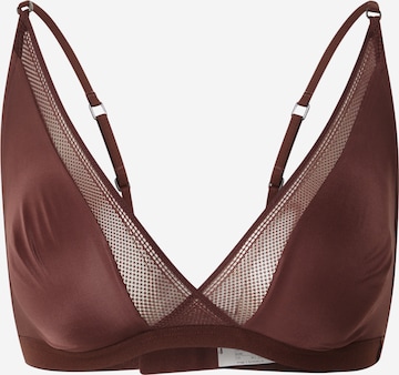 Triangle Soutien-gorge 'Symmetry' SLOGGI en marron : devant