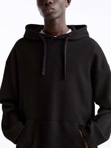 Pull&BearSweater majica - crna boja