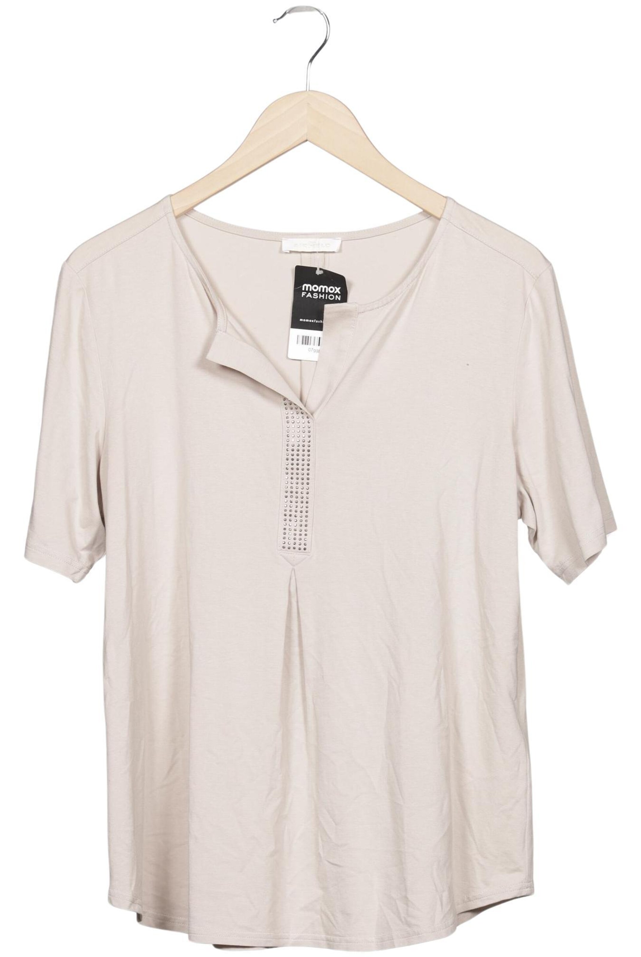 AIRFIELD Top & Shirt in XL in Beige: front