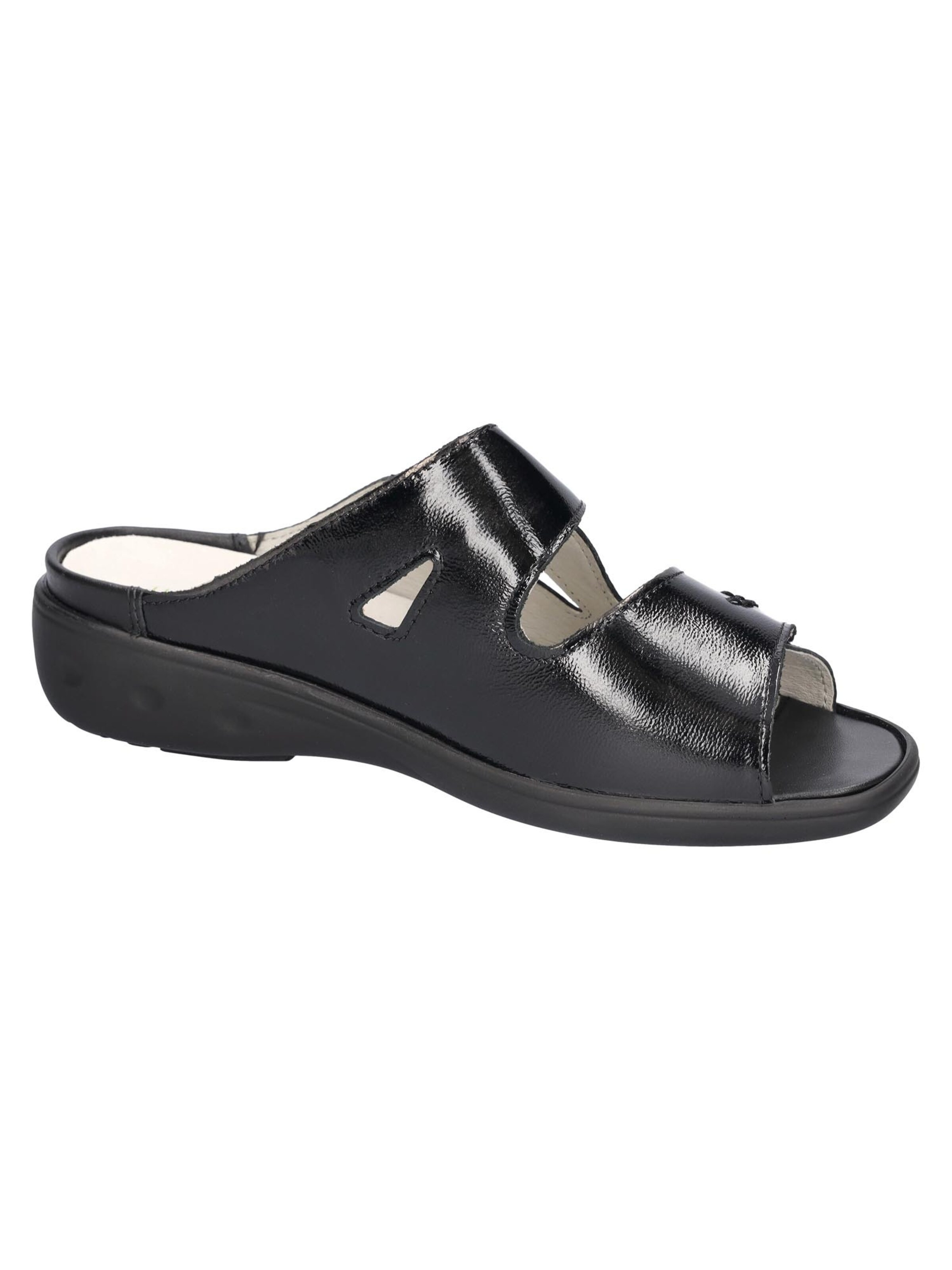 WALDLÄUFER Mules 'Kara' in Black