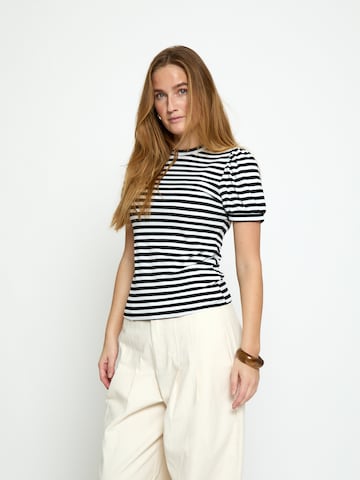 Top 'Johanna' di Peppercorn in nero: frontale