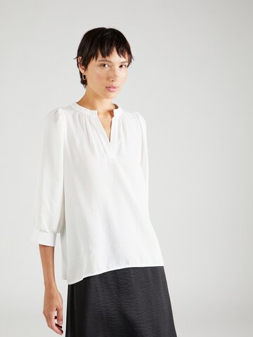 Chemisier Dorothy Perkins en blanc : devant