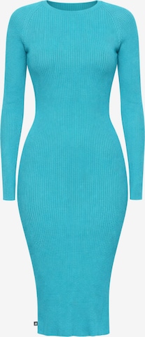 Süel knitwear Strikkjole 'Amanda Basic' i blå: forside