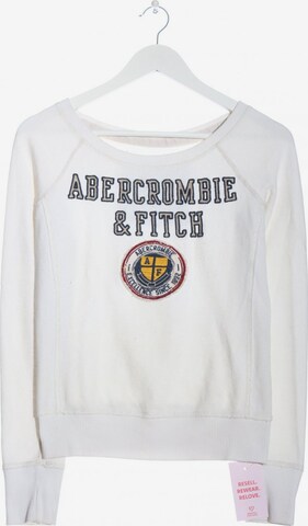 Abercrombie & Fitch Longsleeve S in Weiß: predná strana