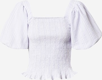 Camicia da donna 'MUNA' di SISTERS POINT in bianco: frontale