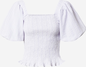 SISTERS POINT - Blusa 'MUNA' en blanco: frente