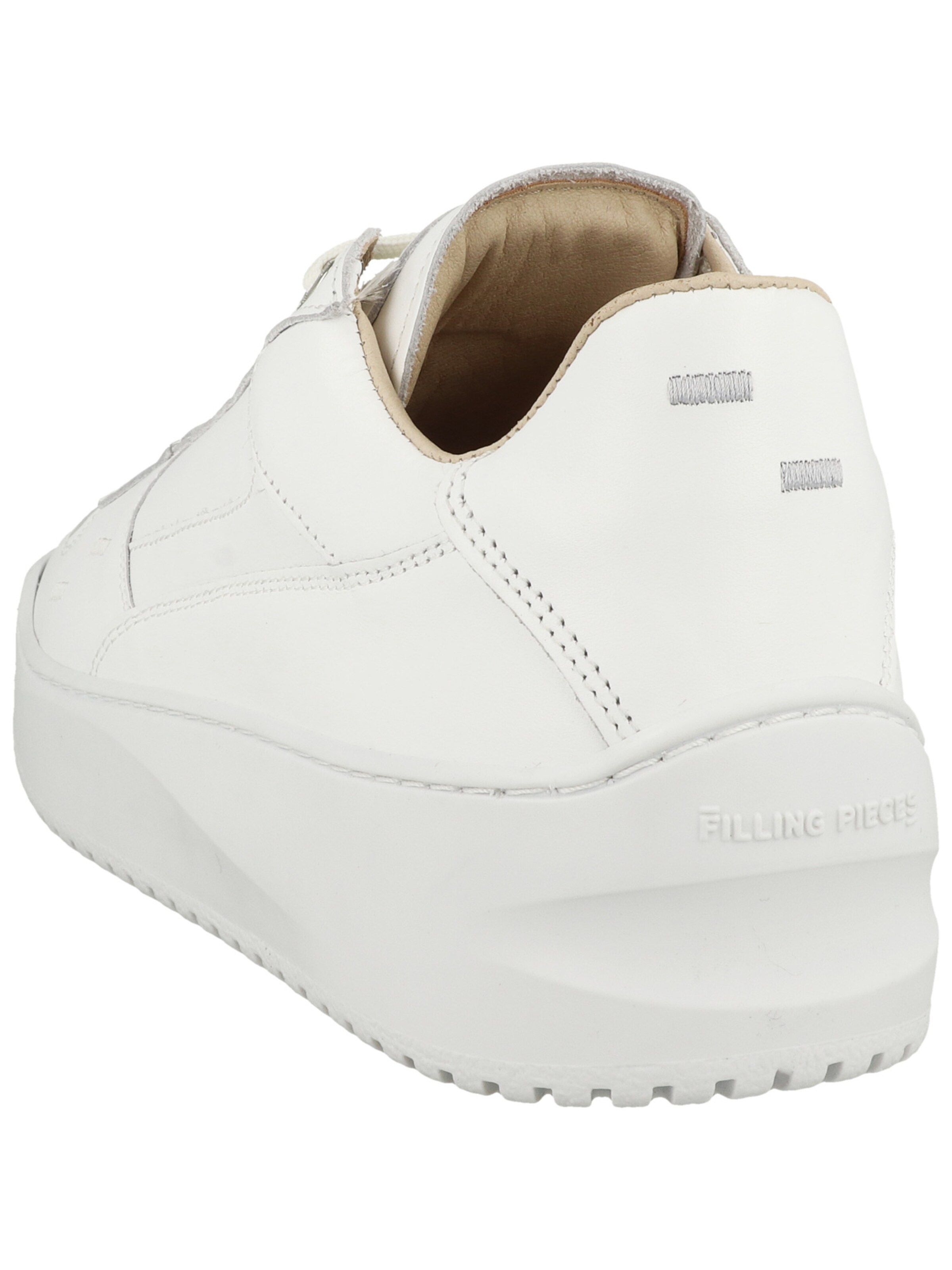 Filling Pieces Platform trainers in White