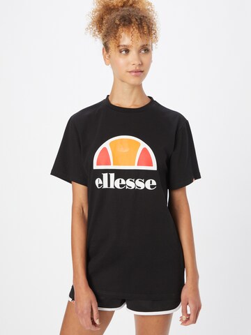 ELLESSE Shirt 'Arieth' in Zwart: voorkant