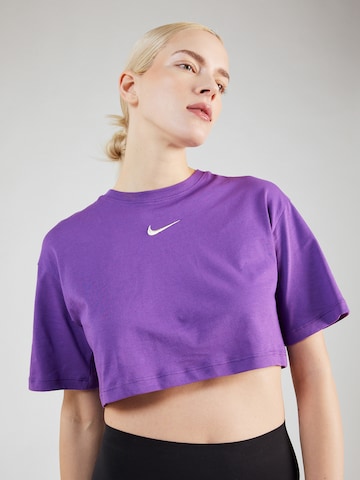 Nike Sportswear Shirt in Lila