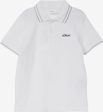 T-Shirt s.Oliver en blanc : devant