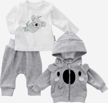 Baby Sweets Set ' Baby Koala ' in Grau: predná strana