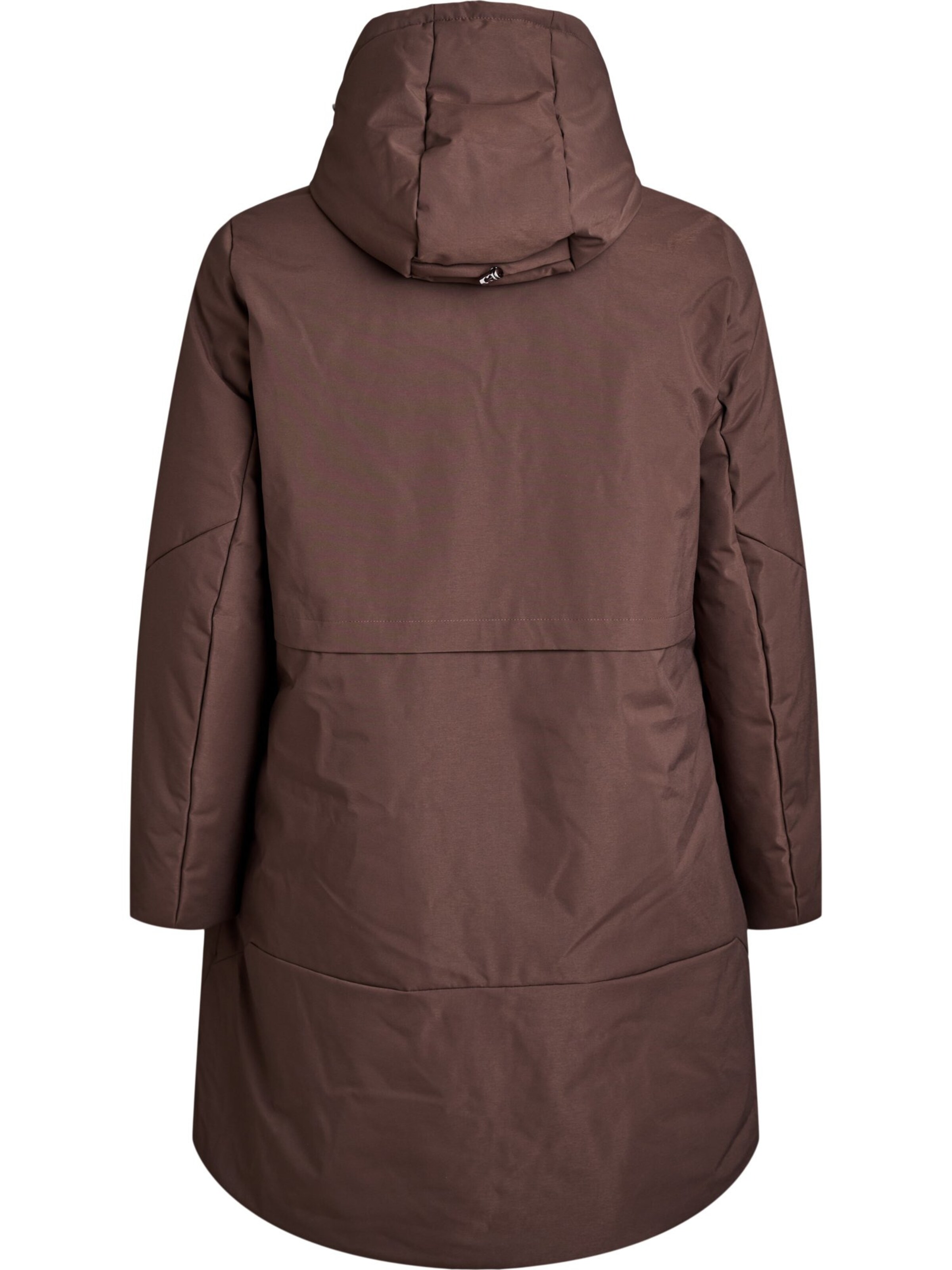 Zizzi Зимняя куртка 'Cawilla' в Коричневый