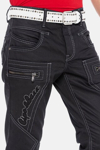 CIPO & BAXX Regular Jeans in Black