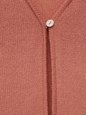 Pull&Bear Strickweste in Orange