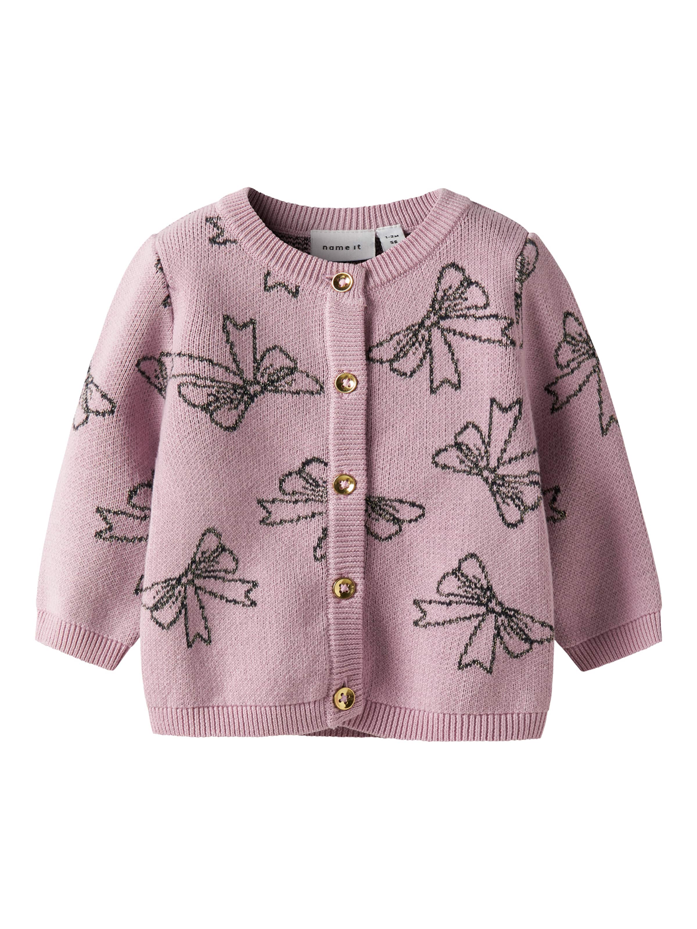 NAME IT Kardigan &#x27;NBFREBOWIE&#x27; w kolorze fioletowy: przód