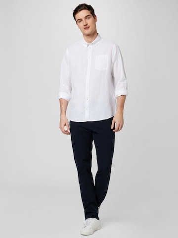 FQ1924 Regular fit Button Up Shirt 'Steven' in White