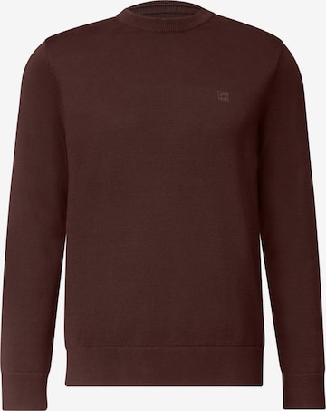 Street One MEN Pullover in Braun: Vorderseite