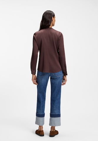BOSS Blouse 'Banorah' in Brown