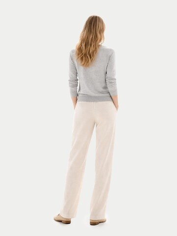 GOBI Cashmere Pullover 'Women's Timeless Cashmere V-Neck Sweater'‌‌‌‌‌‌‌‌ in Grau