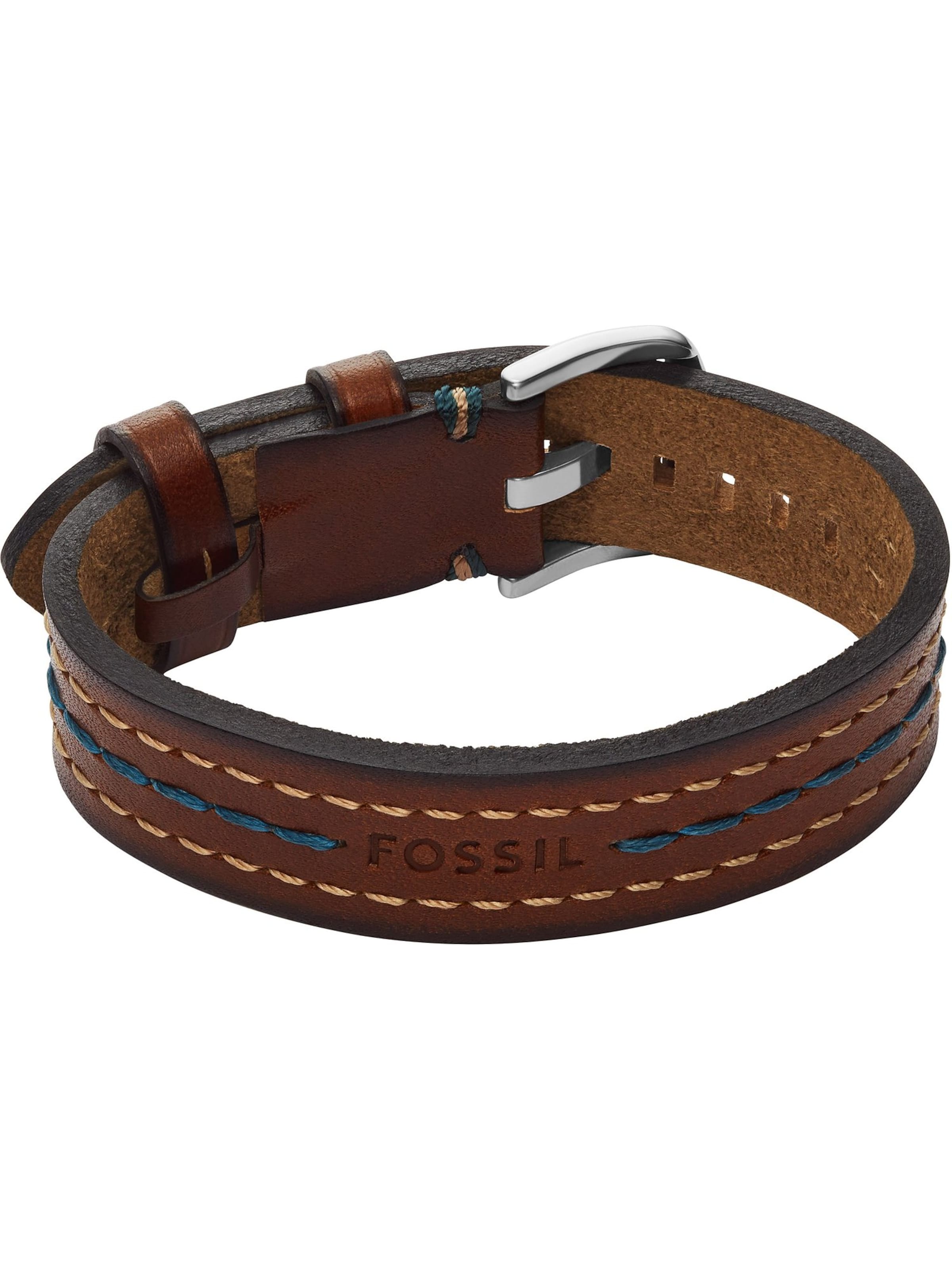 FOSSIL Armband in Braun: Vorderseite