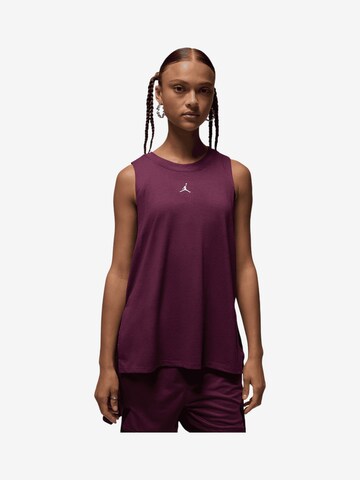 Jordan Funktionsshirt in Rot: Vorderseite