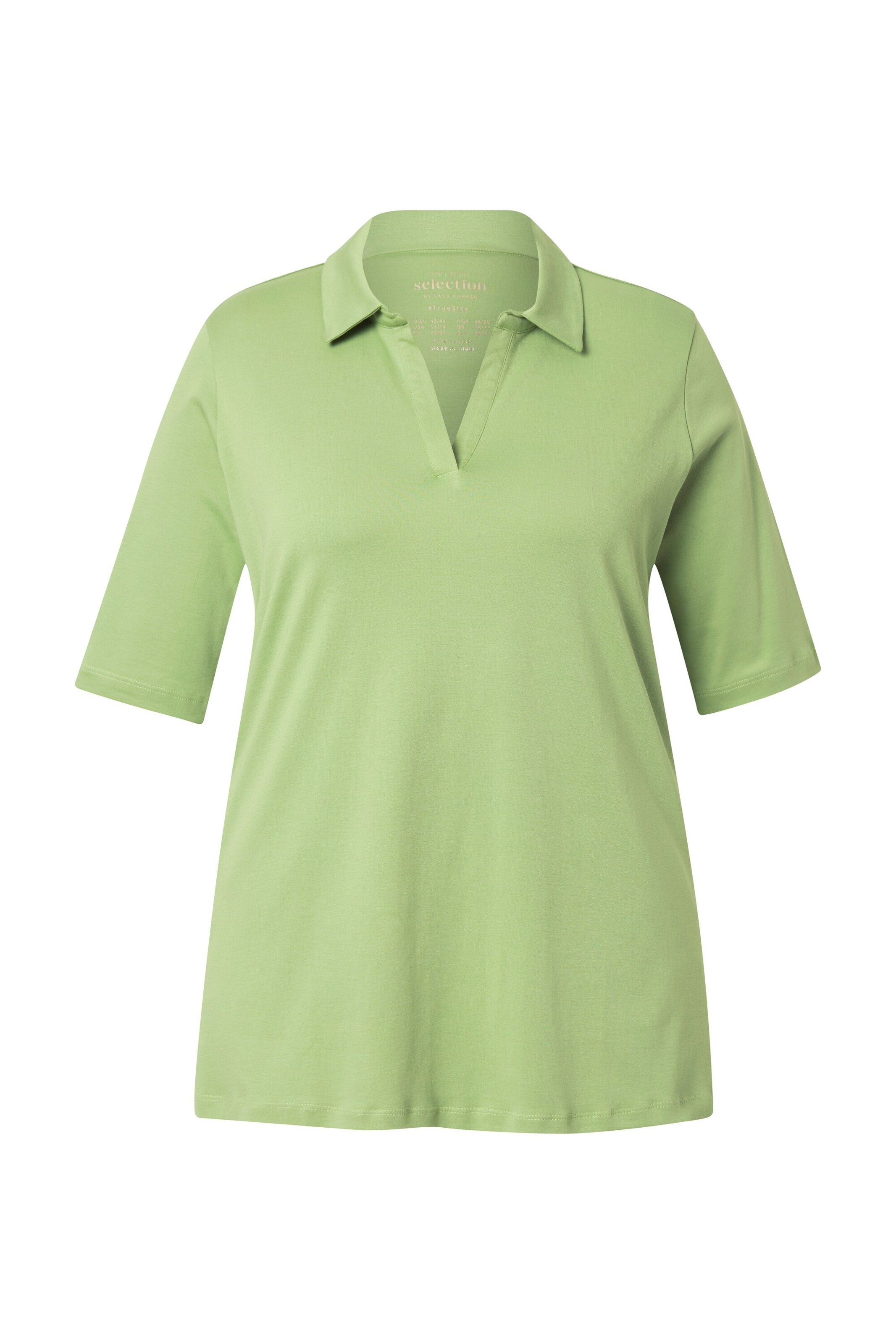 Ulla Popken Shirt in Grün: Vorderseite