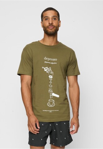 MT Men Shirt in Green: front