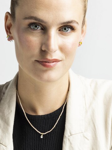 Boucles d'oreilles 'Konir' Luxenter en jaune