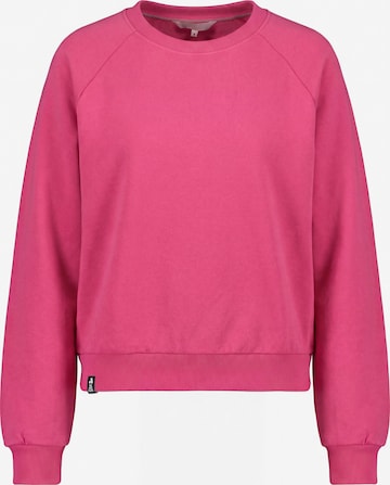 alife & kickin Sweatshirt 'ThyraAK A' in Pink: Vorderseite